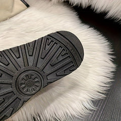 Women's Non-slip Medium Tube Snow Boots Soft Comfortable Warm