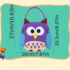 Halloween Pumpkin Candy Bag for Kids