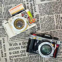 Camera Building Blocks Set Retro Style Collection Art Suitabl