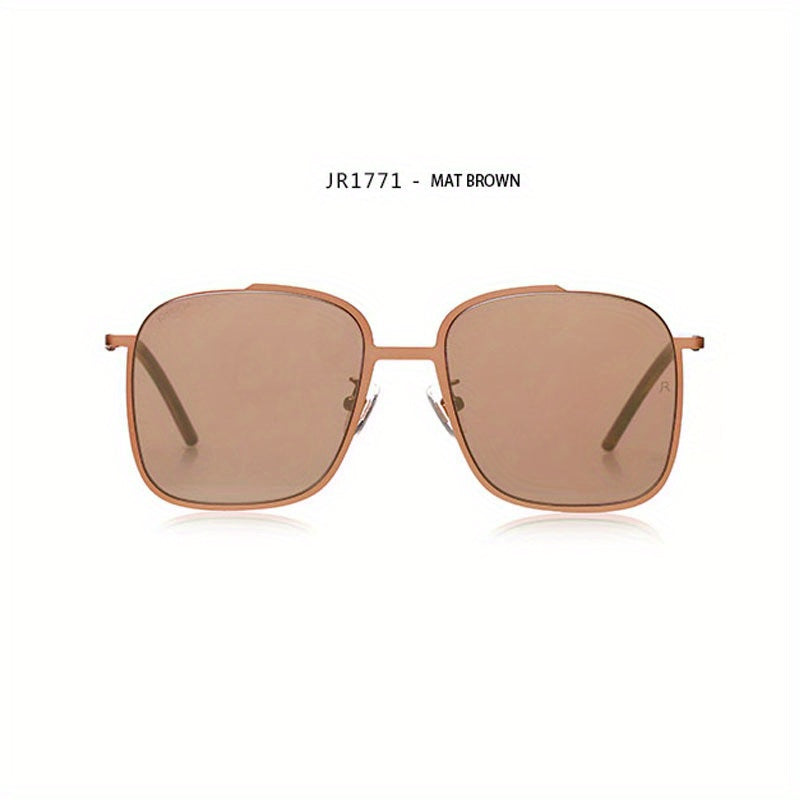 Men's Retro Square Sunglasses UV Protection For Outdoor Holiday