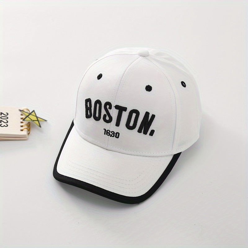 Kids' Sunshade Baseball Cap, Outdoor Patterned Breathable Hat