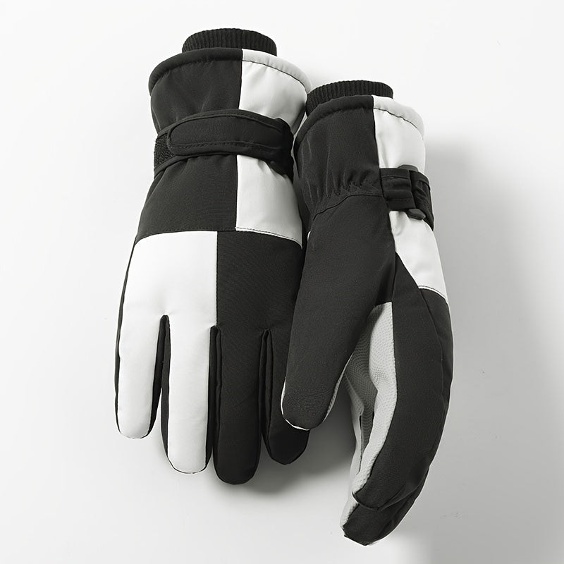 Men's Winter Skiing Gloves Waterproof Touch Screen Gloves