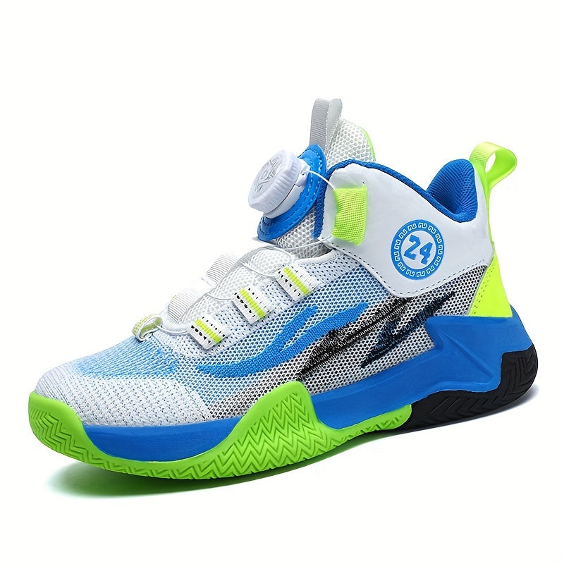 Boys' Basketball Shoes Non Slip Sneakers for Kids