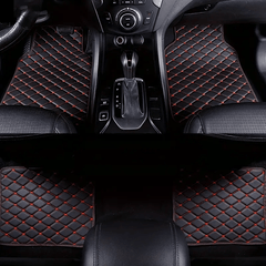 4pcs Universal Waterproof Car Foot Pads & Full Set Car Carpet