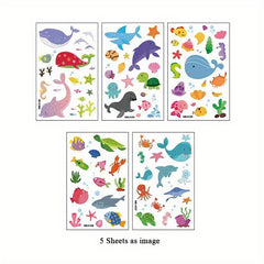 Herbal Tattoo Stickers Waterproof Long-lasting Simulation Stickers