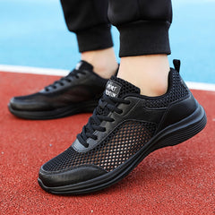 Men's Lace up Athletic Sneakers Breathable Running Shoes
