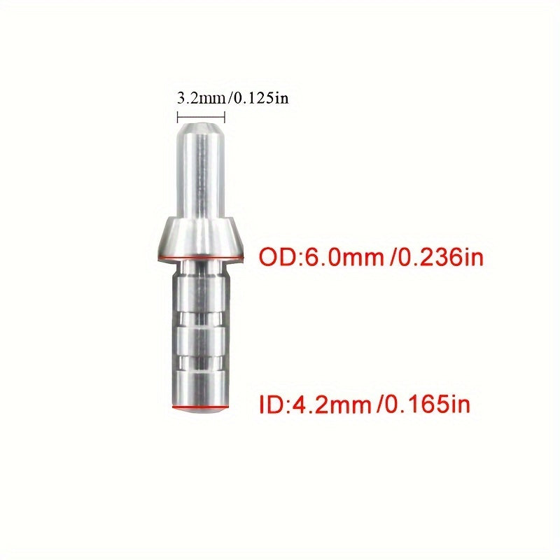 12pcs Aluminum Nock Pin for Carbon Arrow Shaft DIY Archery