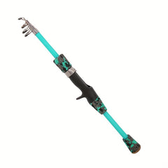 Telescopic Lure Rod 1.8m Straight Handle Portable Short Fishing Rod