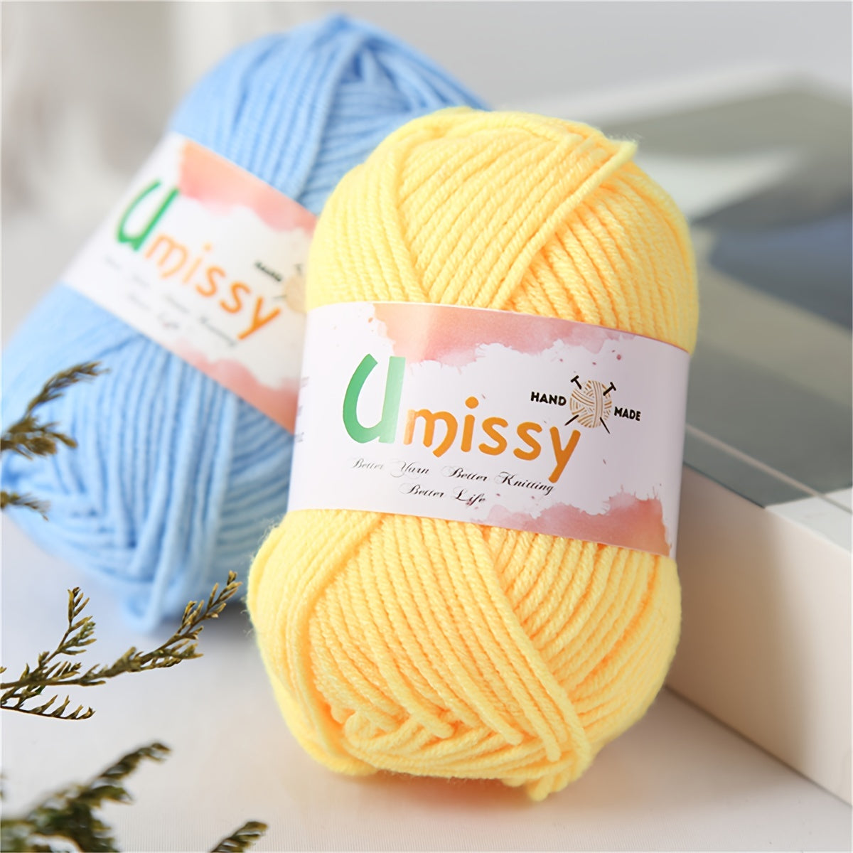 12pcs Mini Soft Yarn for Crocheting & Knitting, Scarf Sweater Shawl Throw