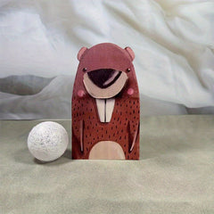 Men's Wood Glasses Storage Rack Animal Desktop Accessory