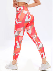 Colorblock Slim Fit Yoga Pants High Stretch Tummy Control Workout Yoga Leggings