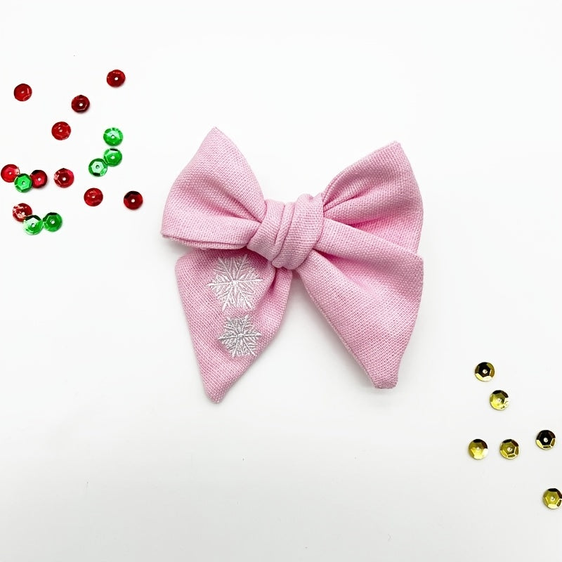 Christmas Snowflake Hair Clip Hairpins Head Decoration