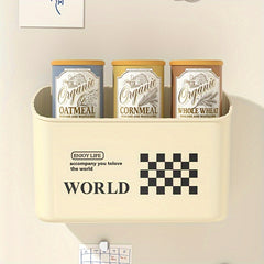 Magnetic Storage Rack Refrigerator Door Shelf Organizer