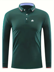 Men's Golf Shirt Tank Pattern Print Short Sleeve Tennis Shirt