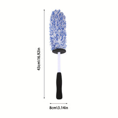 Car Wheel Cleaning Brush with Long Handle