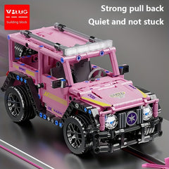 Building Block Car Kid Gift DIY Engineering Construction Toys