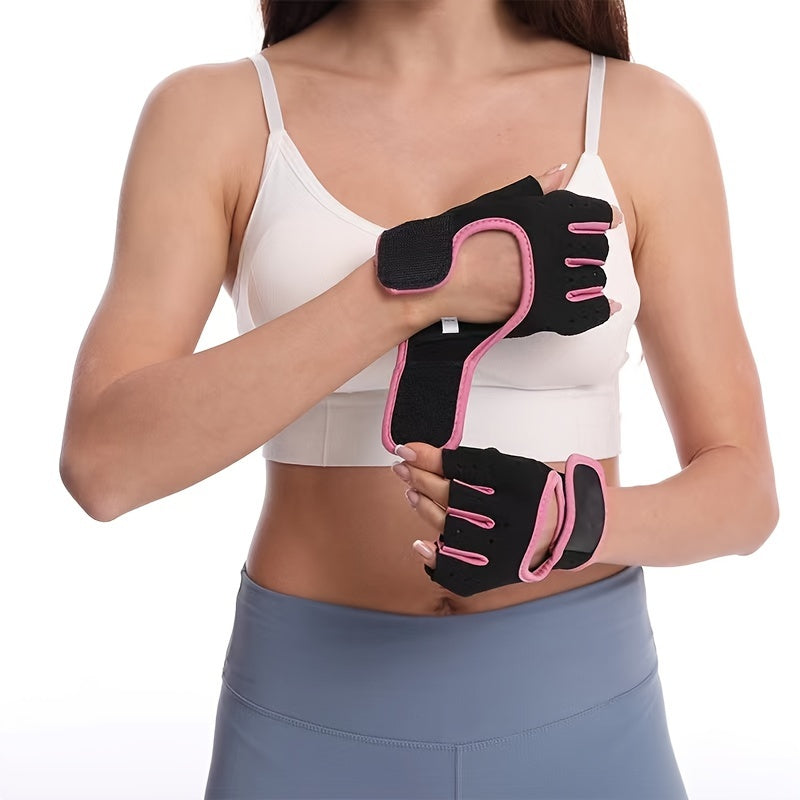 Unisex Half Finger Cycling & Climbing Outdoor Fitness Gloves