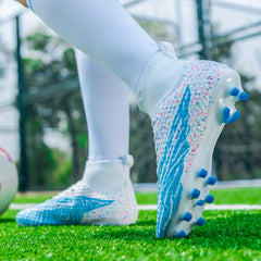Kids Teenager Unisex AG Cleat Soccer Shoes Professional Outdoor