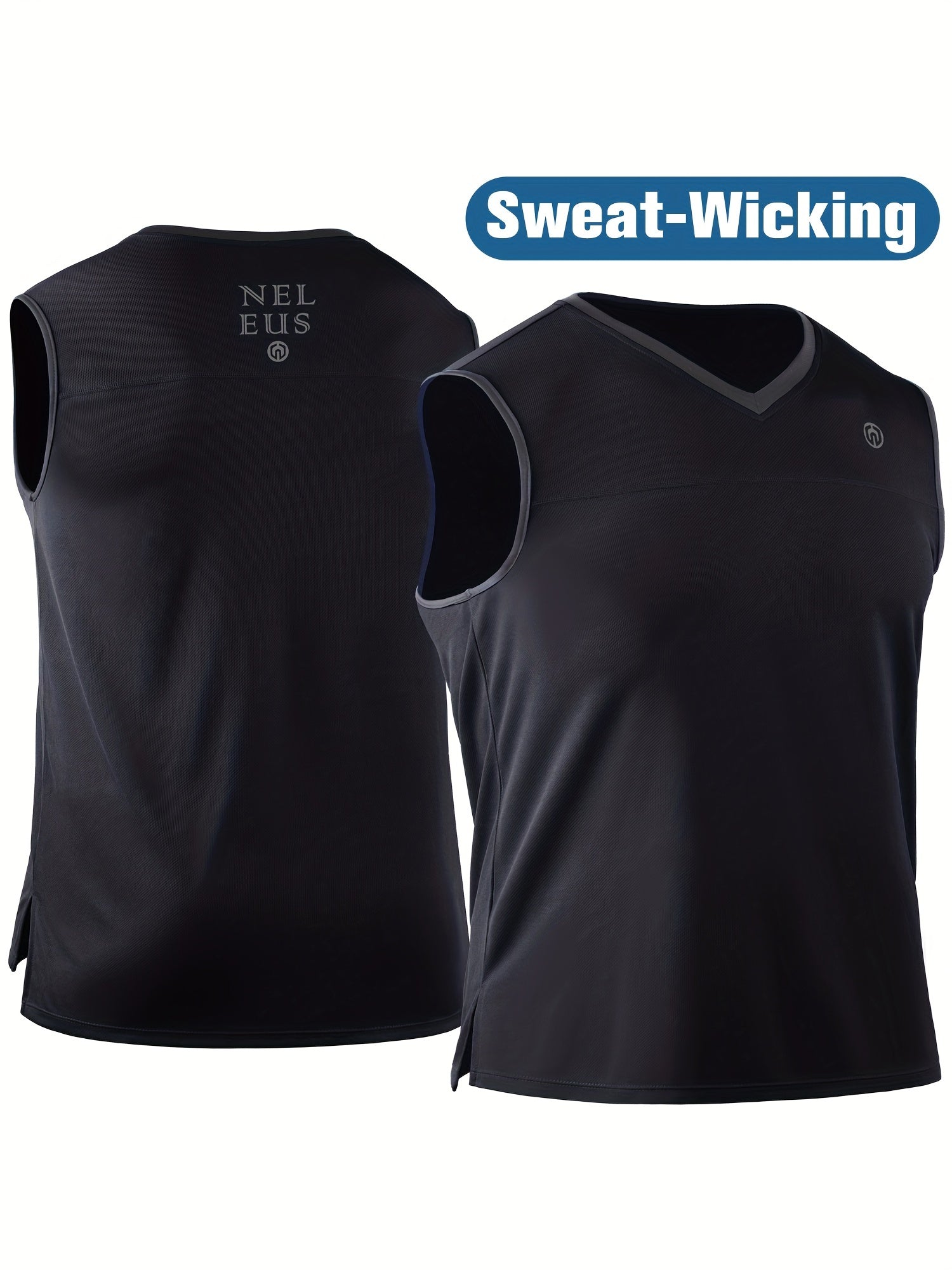 Men's Summer Sports Tank Top, Quick Dry Breathable Vest