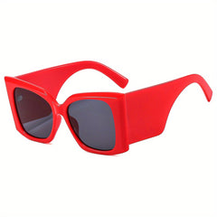 Unisex Cat Eye Sunglasses Wide Leg Large Frame