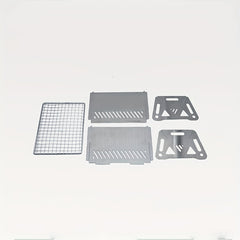Removable Folding BBQ Grill - Outdoor Camping Stainless Steel Grill