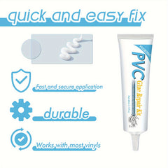 5pcs Pool Repair Kit Air Cushion Tent Transparent Adhesive Patch