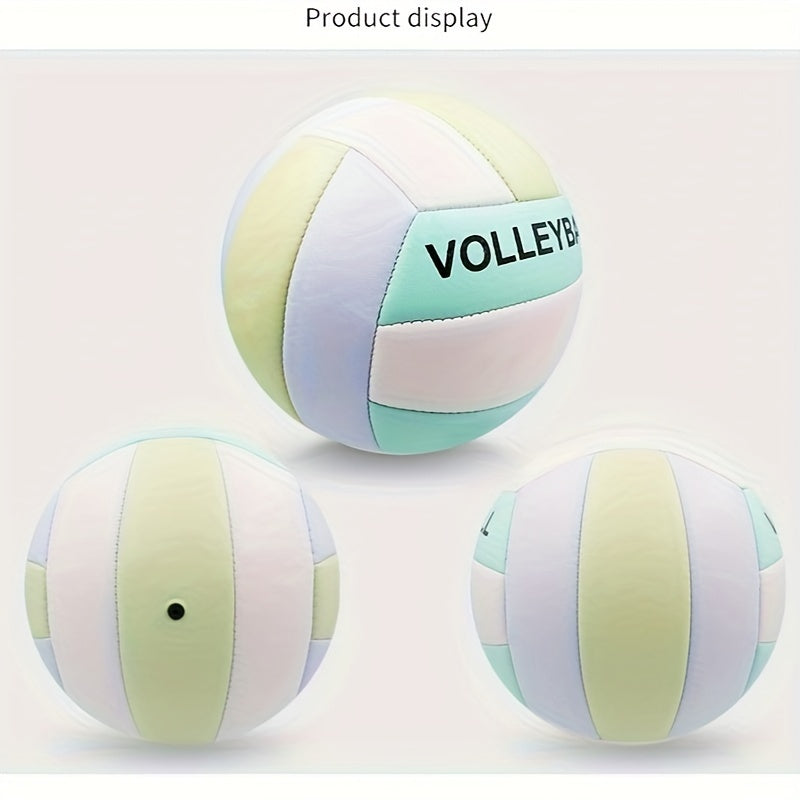 Durable PVC Volleyball Standard Size 5 For Team Exercise Indoor Outdoor Training