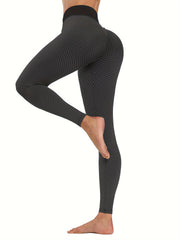 Honeycomb Butt Lifting High Waist Yoga Pants