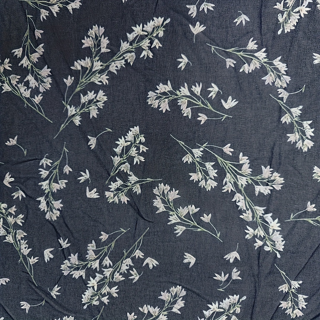 1yd Breathable Chiffon Fabric for DIY Clothing Pants Dress