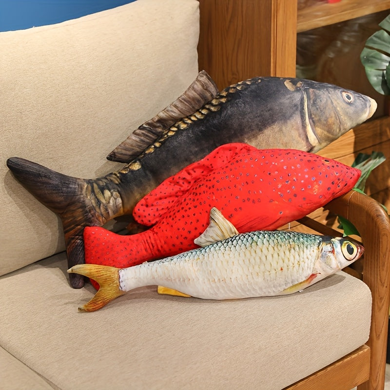 Funny Simulation Fish Plush Doll Soft Stuffed Animal Gift