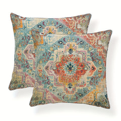2pcs Ethnic Persian Throw Pillow Covers