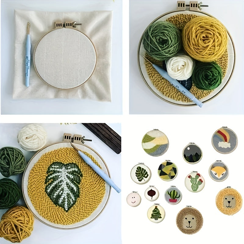 Embroidery Hand DIY Weaving Tool Set