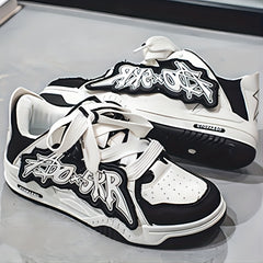 Men's Platform Skate Shoes Wear resistant Non Slip Casual Shoes