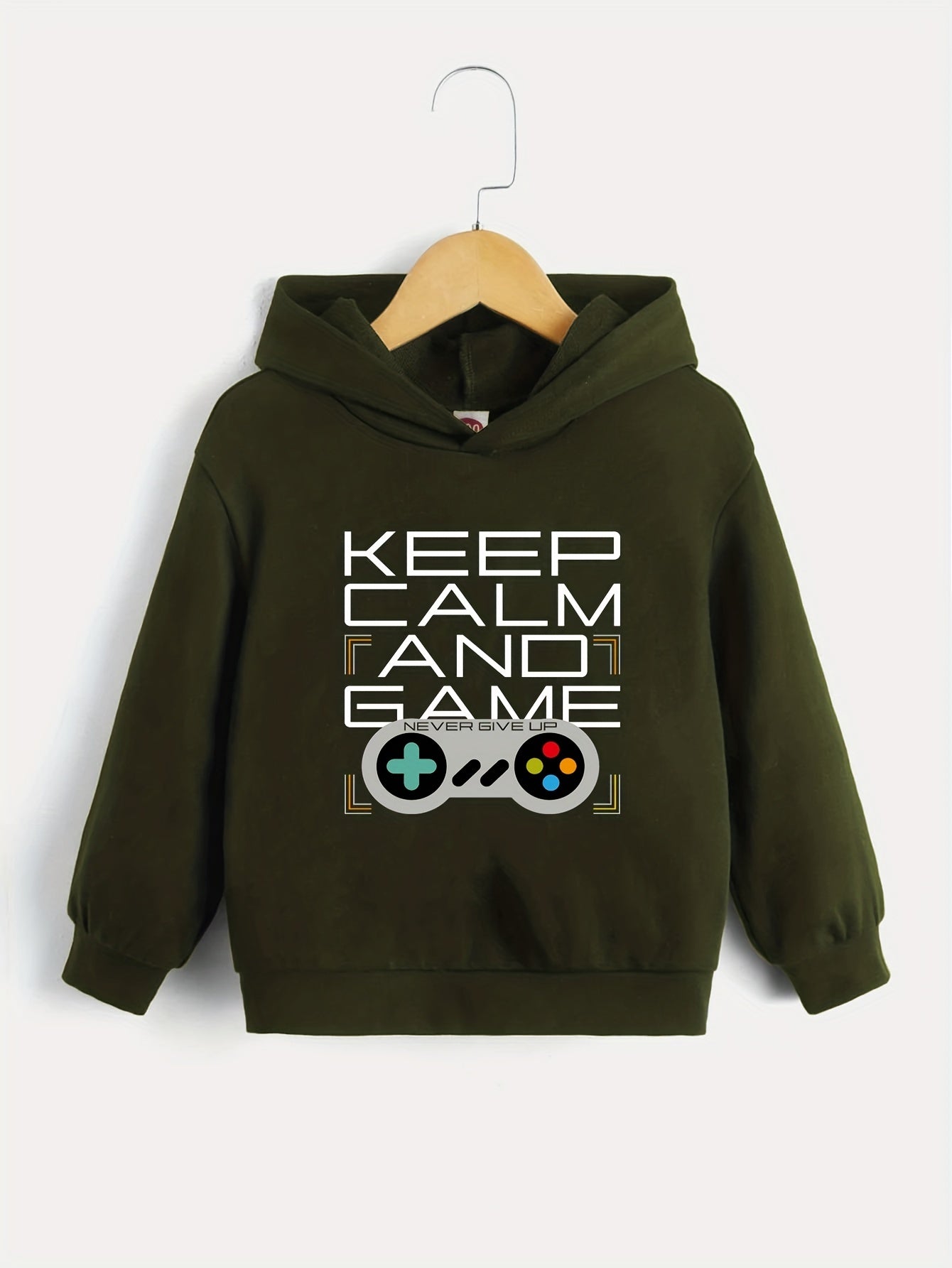 Boys Casual Hoodie Pullover Long Sleeve Sweatshirt
