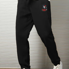 Men s Jogger Pants Skull Graphic Print Casual Sweatpants