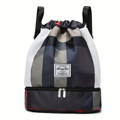 Waterproof Storage Backpack Portable Graphic Print Storage Bag
