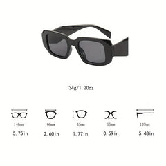 Square Sunglasses Anti Glare UV400 for Beach Party Travel