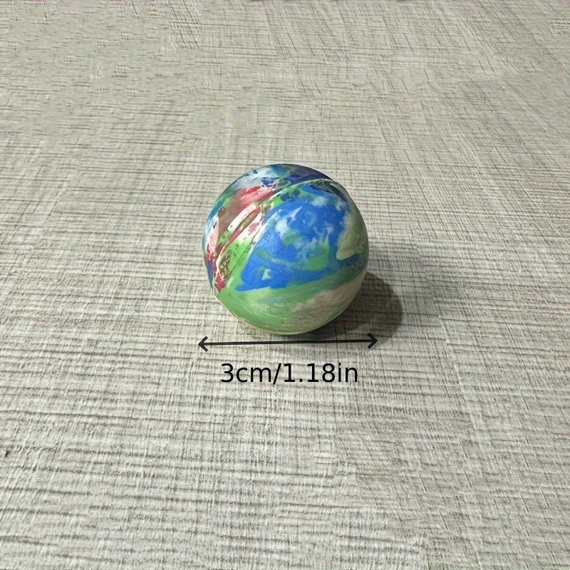 20pcs Solid Rubber Elastic Ball For Outdoor Game