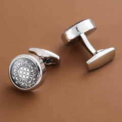Men's Stainless Steel Cufflinks for Shirt Suit