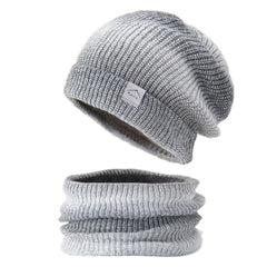 Winter Women Beanies Snood Set Girls Hats Soft Warm Hat Christmas For Her