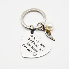 Love Heart Stainless Steel Keychain