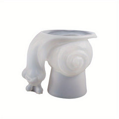 Snail Silicone Mold Garden Potting Box Succulent Plant Ornament