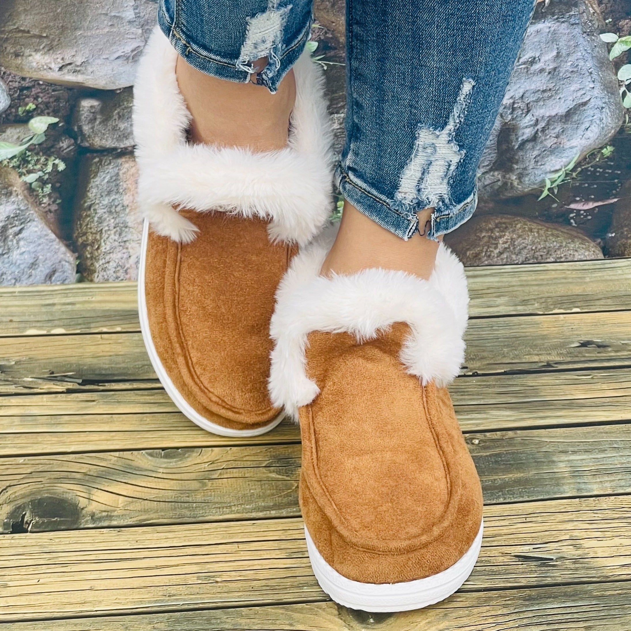 Women's Snow Boots Winter Warm Casual Thickened Comfortable Slip on Short Boots