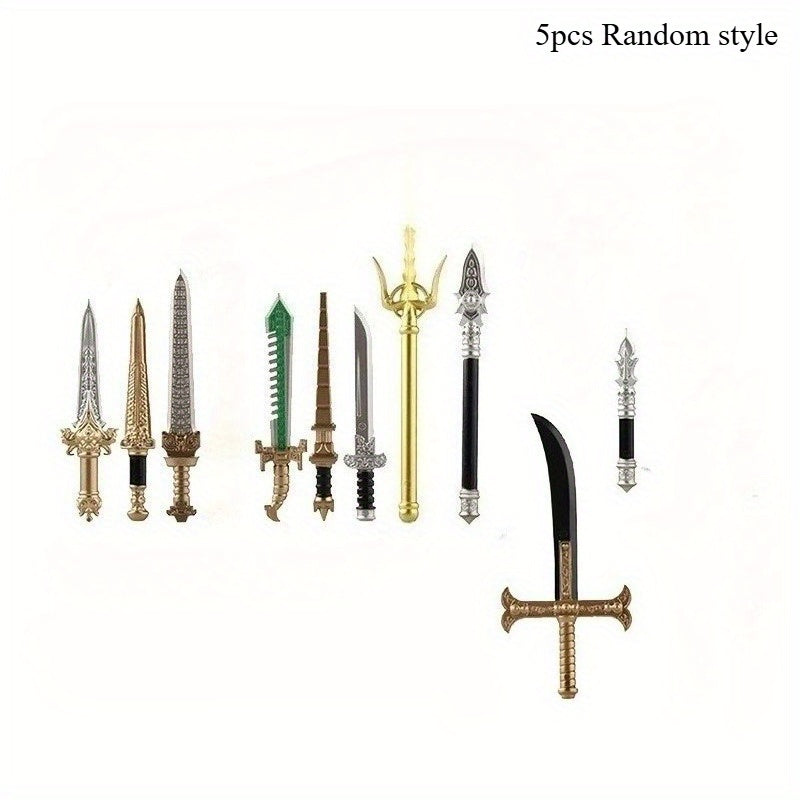 DIY Building Blocks Hand Held Weapons Set