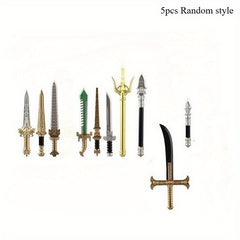 DIY Building Blocks Hand Held Weapons Set