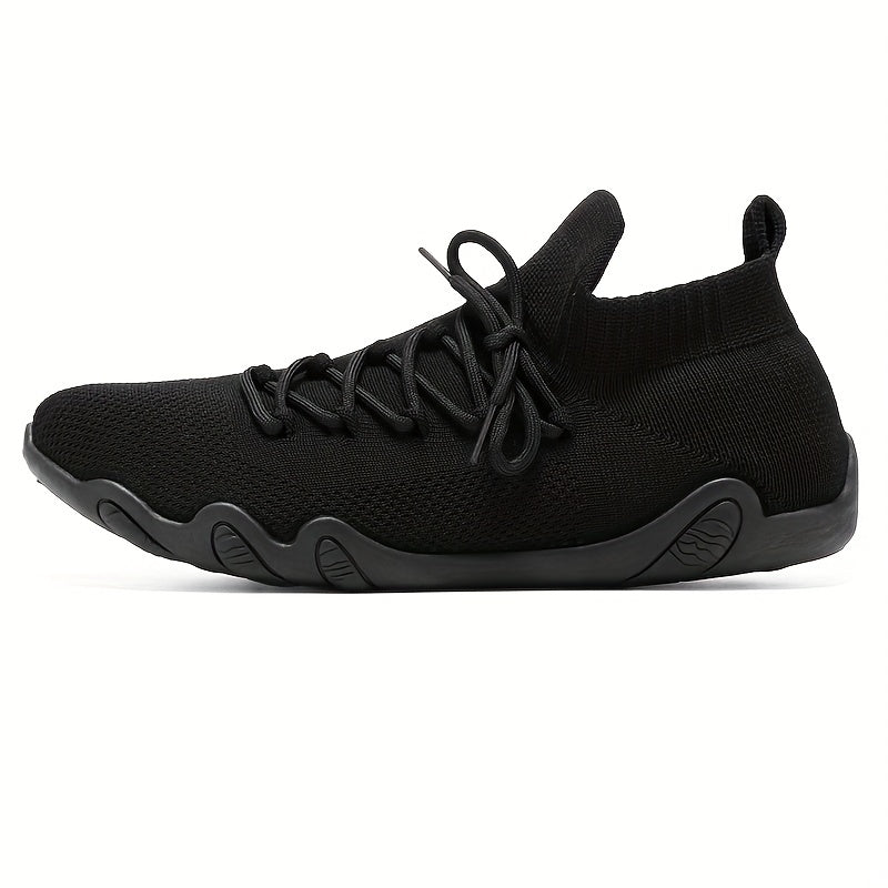 Men's Knitted Casual Shoes Non Slip Sneakers For Traveling