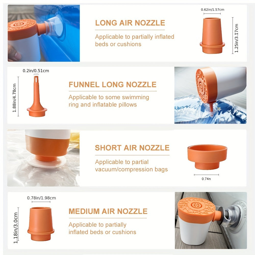Mini Air Pump & Compressor for Camping Inflatable Equipment