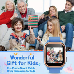 Kids Educational Smartwatch with Games Music Player Photography Video Recording
