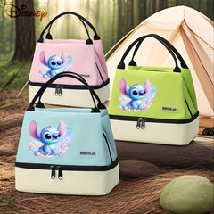 Campsite Stitch Insulated Lunch Bag Leak Proof Portable Ice Pack Cooler