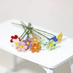 5 Mini Colorful Flowers Resin for Micro Landscapes DIY Jewelry Making